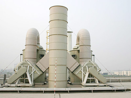 威海酸性废气喷淋塔处理设备